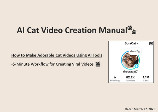 Purr-fect AI Cat Video Starter Manual 🐾